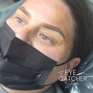 Eyebrow Tattoo result by The Eye Catcher Studio in Houston, TX
