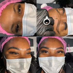 Eyebrow Tattoo result by The Fairy Brow Muva in Harrisburg, PA