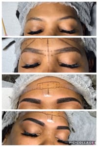Eyebrow Tattoo result by The Fairy Brow Muva in Harrisburg, PA