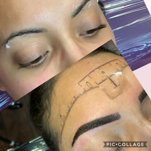 Eyebrow Tattoo result by The Fairy Brow Muva in Harrisburg, PA