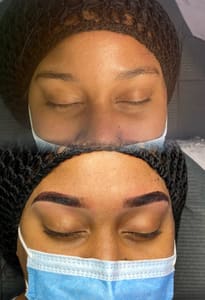 Eyebrow Tattoo result by The Fairy Brow Parent LLC in Alexandria, LA