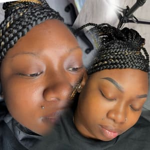 Eyebrow Tattoo result by The Fairy Brow Parent LLC in Alexandria, LA