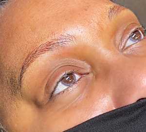 Eyebrow Tattoo result by The Fancy Peach in South Fulton, GA