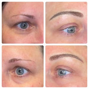 Eyebrow Tattoo result by The Feathered Brow LLC in Mckinney, TX