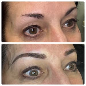 Eyebrow Tattoo result by The Feathered Brow LLC in Mckinney, TX