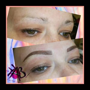 Eyebrow Tattoo result by The Fine Arts of Beauty; Pittsburgh's Premier Permanent Makeup Place in Cranberry Township, PA