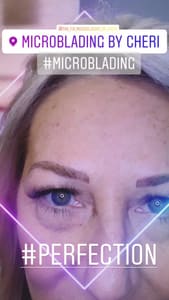Eyebrow Tattoo result by THE FIX in Reno, NV