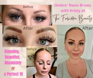 Eyebrow Tattoo result by The Forbidden Beauty in Winter Garden, FL
