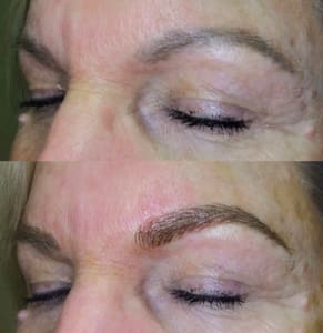 Eyebrow Tattoo result by The Foxy Brow in Indianapolis, IN