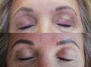 Eyebrow Tattoo result by The Foxy Brow in Indianapolis, IN