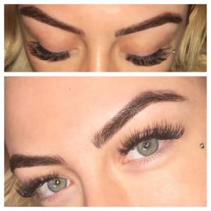 Eyebrow Tattoo result by The Freckled Fawn in Fremont, MI