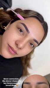 Eyebrow Tattoo result by The Glam Bar By JG in Albuquerque, NM