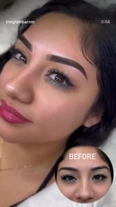 Eyebrow Tattoo result by The Glam Bar By JG in Albuquerque, NM