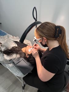 Eyebrow Tattoo result by The Glam Life Beauty Bar: Chesapeake in Chesapeake, VA