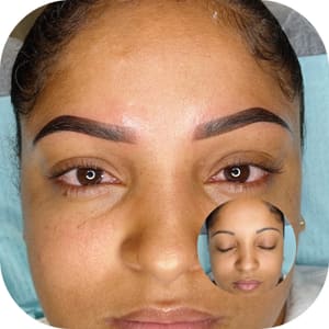 Eyebrow Tattoo result by The Glam Life Beauty Bar: Virginia Beach in Virginia Beach, VA