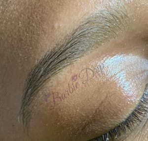 Eyebrow Tattoo result by The GlamHer Room in St Charles, MO