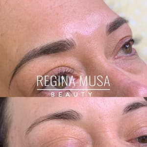 Eyebrow Tattoo result by The Glow Up Beauty Studio in Westminster, CO