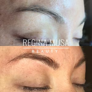 Eyebrow Tattoo result by The Glow Up Beauty Studio in Westminster, CO