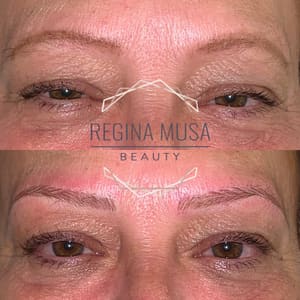 Eyebrow Tattoo result by The Glow Up Beauty Studio in Westminster, CO
