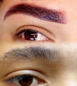 Eyebrow Tattoo result by The Goddess of Beauty in Cape Coral, FL