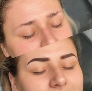 Eyebrow Tattoo result by The Great Commission Beauty and Art Studio in Redlands, CA