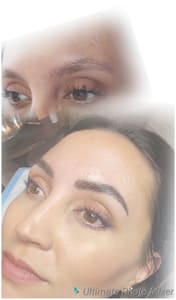 Eyebrow Tattoo result by The Groom Room Microblading, Brow & Wax Studio in Nashville, TN