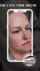 Eyebrow Tattoo result by The Happy Brow in Algonquin, IL