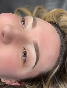 Eyebrow Tattoo result by The Haus of Brows in Lakewood, OH