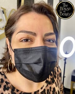Eyebrow Tattoo result by The House of Beauty in Laredo, TX