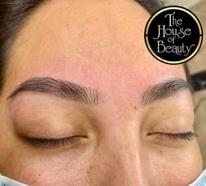 Eyebrow Tattoo result by The House of Beauty in Laredo, TX