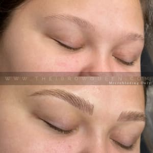 Eyebrow Tattoo result by The iBrow Queen LLC. in Indianapolis, IN