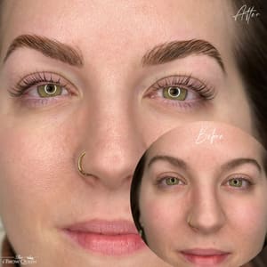Eyebrow Tattoo result by The iBrow Queen LLC. in Indianapolis, IN