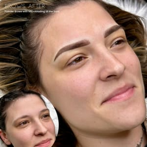 Eyebrow Tattoo result by The iBrow Queen LLC. in Indianapolis, IN