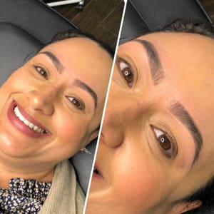 Eyebrow Tattoo result by The Infinite Brow in Houston, TX