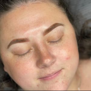 Eyebrow Tattoo result by The Ink Girl at Studio Kalon in Pensacola, FL