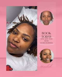 Eyebrow Tattoo result by The J Effects in Riverdale, GA
