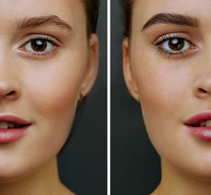 Eyebrow Tattoo result by The Koa Studio in Towson, MD