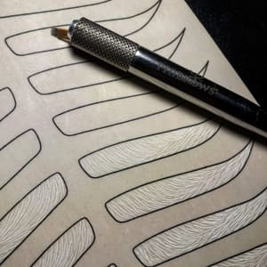 Eyebrow Tattoo result by The Kula, Inc in Clarksville, TN