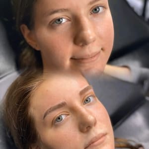 Eyebrow Tattoo result by The LAB - Spa & Academy in Saugus, MA