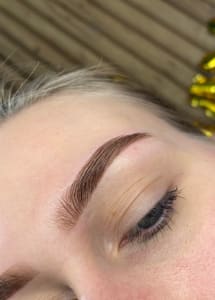 Eyebrow Tattoo result by The Lash & Brow Pro in Philadelphia, PA