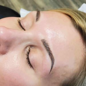 Eyebrow Tattoo result by The Lash CEO in Carolina Beach, NC