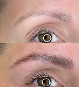 Eyebrow Tattoo result by The Lash Goddess in Miami Beach, FL