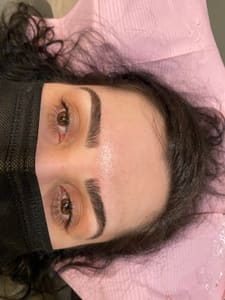 Eyebrow Tattoo result by The Lash Queens’ Esthetics Spa in Marietta, GA