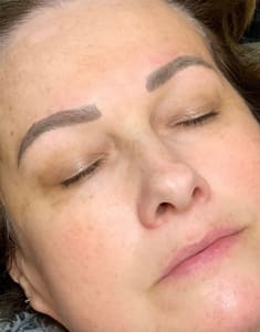 Eyebrow Tattoo result by The Lash Room in Keller, TX