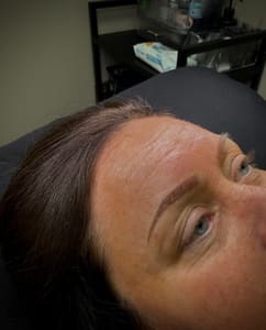 Eyebrow Tattoo result by The Lay Effect in Bellefontaine, OH