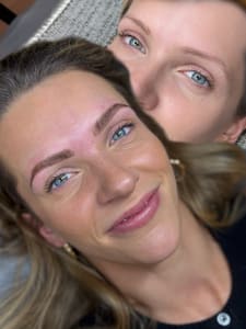 Eyebrow Tattoo result by The Little Brow Room by Maggie Jo Kirby in La Crosse, WI