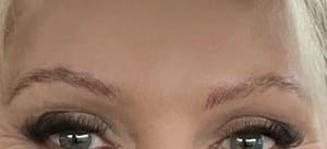 Eyebrow Tattoo result by The Loft in Lodi, CA