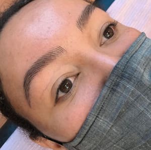 Eyebrow Tattoo result by The Loft in Lodi, CA