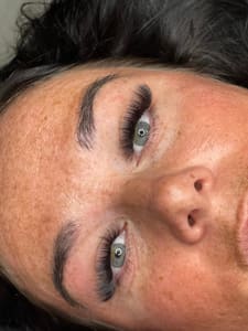 Eyebrow Tattoo result by The Lounge Studio LLC in Edgewater, FL