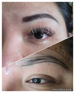 Eyebrow Tattoo result by The Main Character Cosmetic Tattoo & Lashes by Kirstin in Palmyra, MO